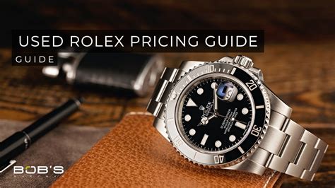 rolex used price guide|pre owned Rolex watches prices.